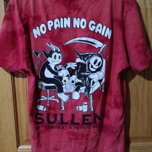 Sullen Red Graphic Men's Shirt